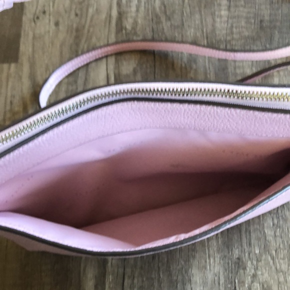 Coach Polished Pebble Journal Crossbody Purse in Pink Petal - Picture 7 of 14